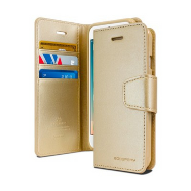 iPhone 7 Plus Compatible Case Cover With Sonata Diary - Gold